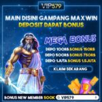 VIP579 : Situs Slot Online Bonus Freebet Slot 2022 Tanpa Syarat